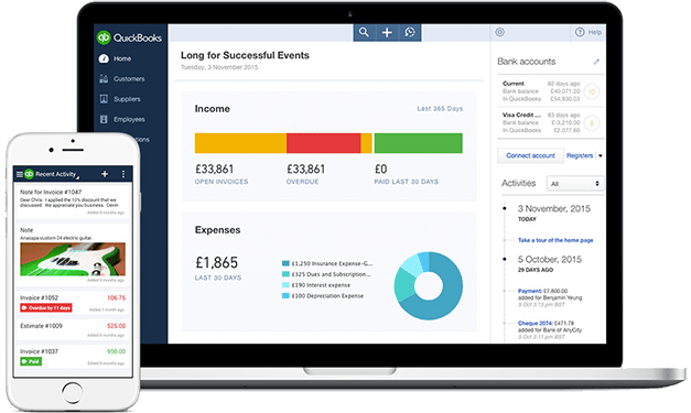 to add bank account o quickbooks for mac 2015